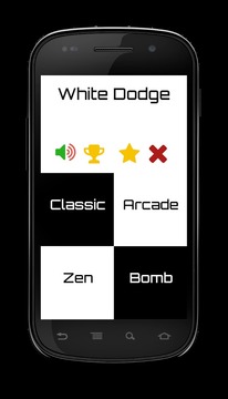 Dodge White Tiles游戲截圖1