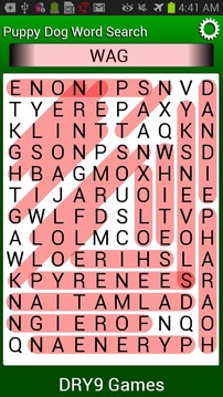 Puppy Dog Word Search游戲截圖2