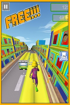 Brazil Surfers : soccer runner游戲截圖3