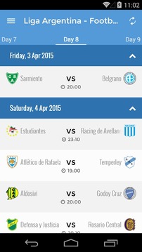 Liga Argentina - App Futbol游戲截圖1