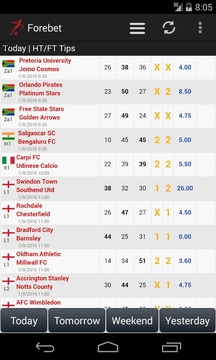 Football Predictions Forebet游戲截圖3