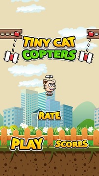 Tiny Cat Copters游戲截圖1