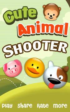 Cute Animal Shooter游戲截圖1