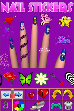 Nail Stickers, Pimp your nails游戲截圖2