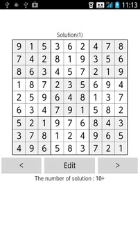 Sudoku Solver Multi Solutions游戲截圖4
