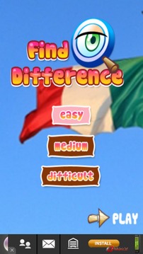 Find Difference Italy游戲截圖1