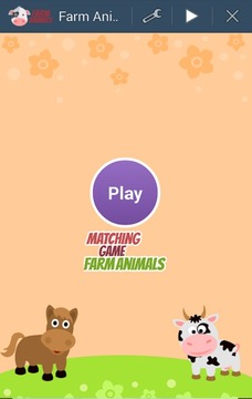 Matching Game Farm Animals游戲截圖2