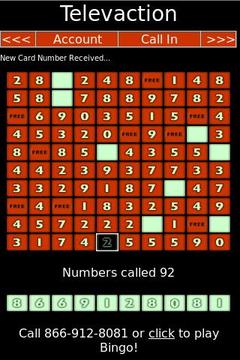 Phone Number Bingo游戲截圖1