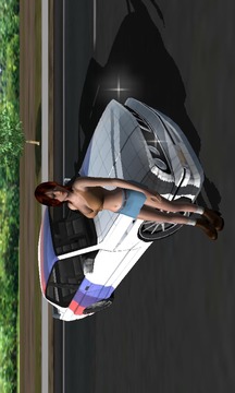 Lady Traffic Racer游戲截圖3