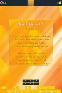 Guess Lyrics: Backstreet Boys游戲截圖3