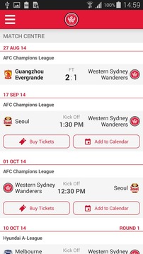 Western Sydney Wanderers游戲截圖2
