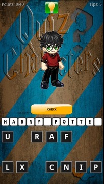 Quiz of Harry Potter Character游戲截圖4