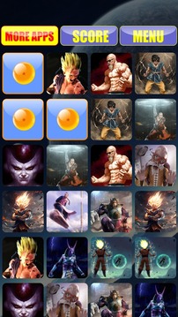 DBZ real memory game游戲截圖4