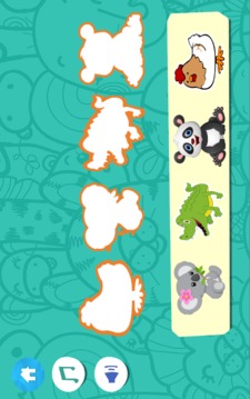 Baby Animals Puzzles for Kids and Toddlers游戲截圖4
