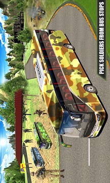 US Army Coach Bus Simulation游戲截圖5