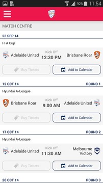Adelaide United Official App游戲截圖2