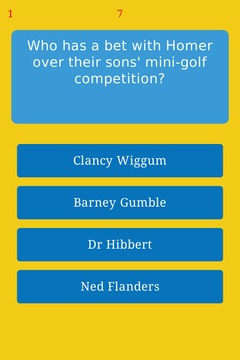 Trivia for The Simpsons游戲截圖4