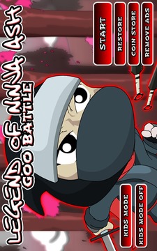 Legend of Ninja Ash Clan Goo游戲截圖1