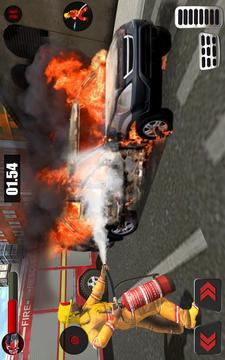Firefighter Rescue Engine Simulator 2018游戲截圖2