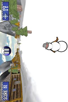 Run Frosty Run Free游戲截圖1