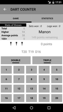 Dart Counter游戲截圖3