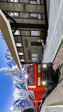 上山站車道：子彈旅客列車車道游戲截圖2
