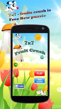 7x7 - fruits crush游戲截圖2