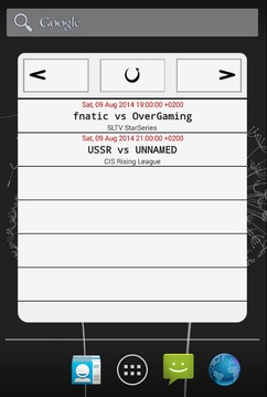 CS:GO Matches Widget (Free)游戲截圖1
