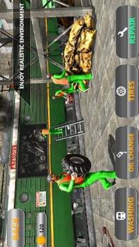 Train Mechanic Simulator 2018: Workshop Garage 3D游戲截圖2