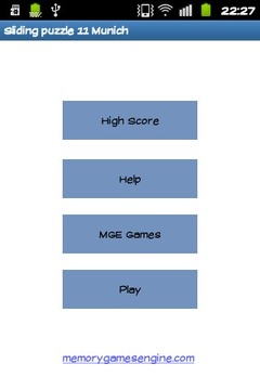 Sliding Puzzle 11 - Munich游戲截圖1
