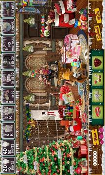 Golden Christmas Hidden Object游戲截圖3
