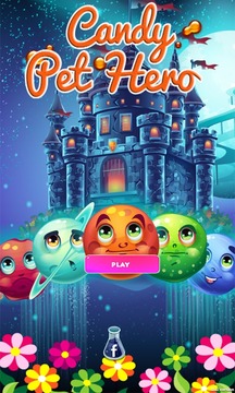 Candy Pet Hero游戲截圖1