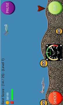 Jet Fight UFO Free游戲截圖1