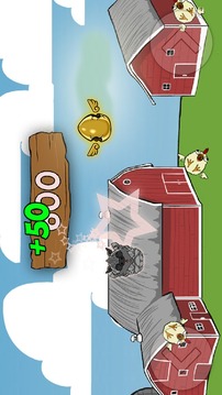 Bouncy Pig: Chicken Frenzy游戲截圖2