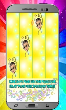 Bad Bunny Piano Tiles - Pro游戲截圖3