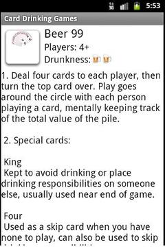 Card Drinking Games游戏截图2