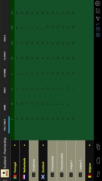 Football League Tables游戲截圖5