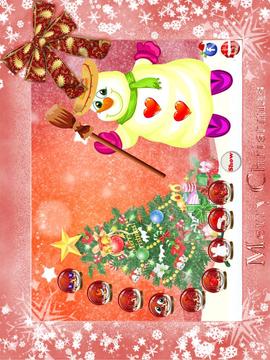 Christmas Snowman Dress Up游戲截圖3