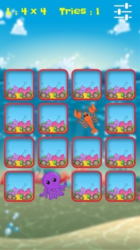 Ocean Matching Game游戲截圖4