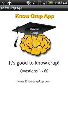 Know Crap App游戲截圖1