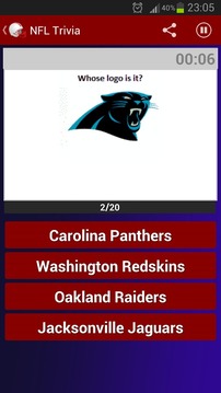 NFL Trivia游戲截圖3