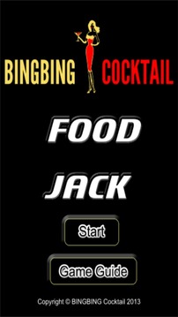 BINGBING Cocktail Food Jack游戲截圖1