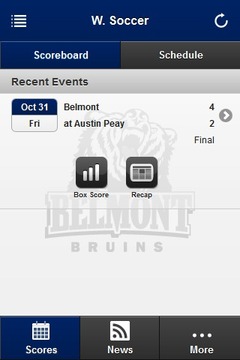 Belmont Bruins Front Row游戏截图1