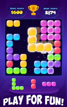 Block Neon Galaxy游戲截圖1