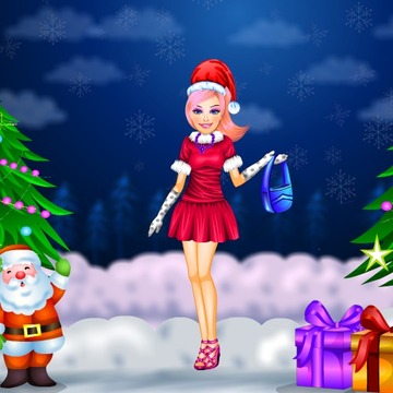 christmas barbie dressup游戲截圖4