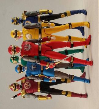 Samurai Rangers Funny Games游戲截圖1