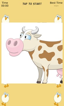 Farm animal Fun Puzzle游戲截圖4