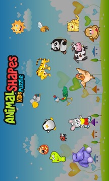 Animal Shapes - Kids Puzzle游戲截圖4