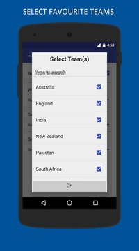 Cricket Schedule游戲截圖4