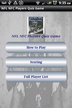 NFL NFC Players Quiz Game FREE游戲截圖5